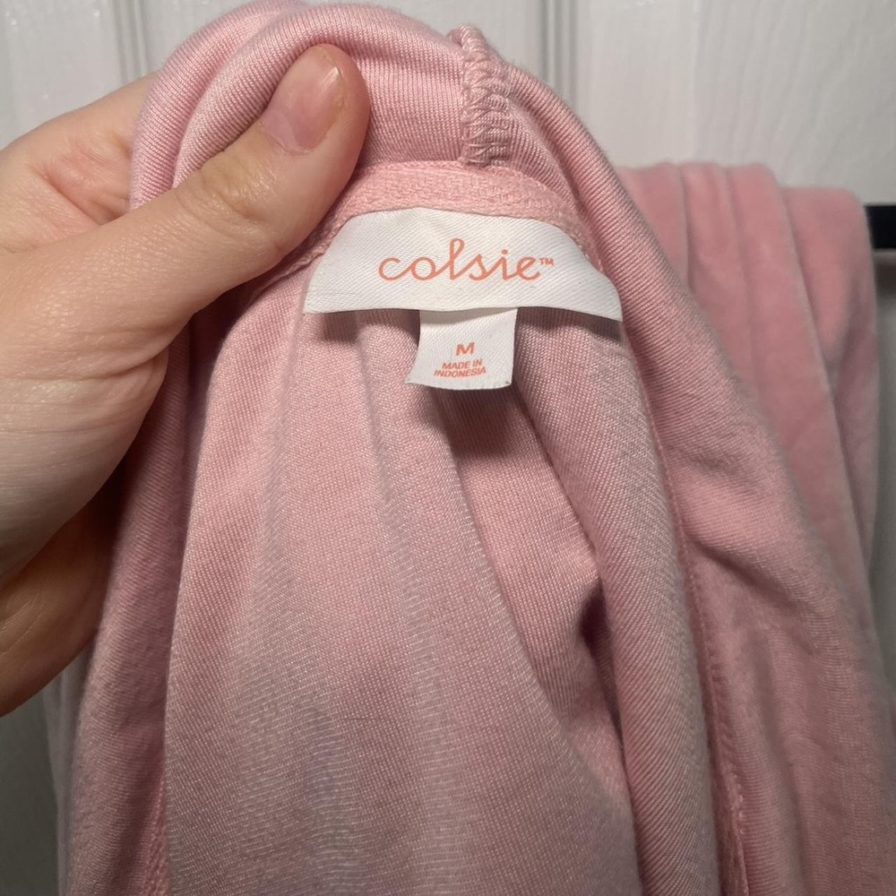 Target Pink Off-the-Shoulder Sweater - Picture 2 of 3